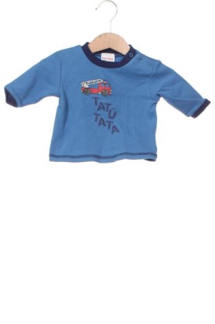 Kinder Shirt Schnizler, Größe 2-3m/ 56-62 cm, Farbe Blau, Preis 3,15 €