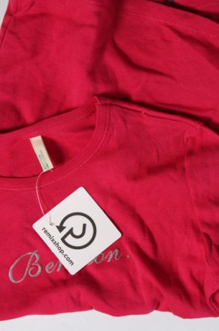 Детска блуза United Colors Of Benetton, Размер 5-6y/ 116-122 см, Цвят Розов, Цена 41,00 лв.