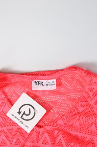 Παιδική μπλούζα Y.F.K., Μέγεθος 10-11y/ 146-152 εκ., Χρώμα Ρόζ , Τιμή 2,23 €