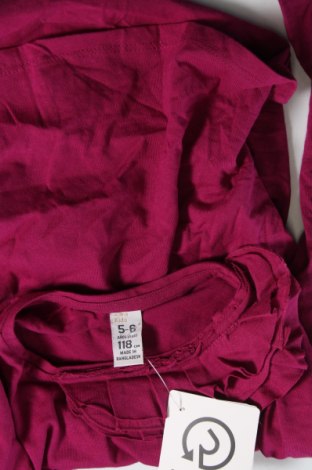 Kinder Shirt Zara, Größe 5-6y/ 116-122 cm, Farbe Lila, Preis 5,12 €