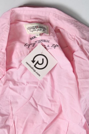 Dziecięca koszula Hampton Republic, Rozmiar 7-8y/ 128-134 cm, Kolor Różowy, Cena 80,46 zł
