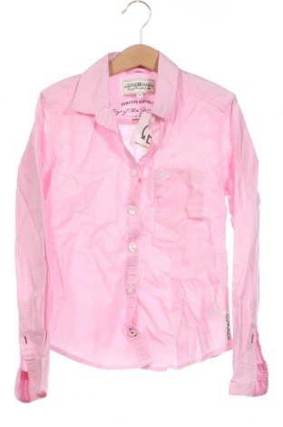 Dziecięca koszula Hampton Republic, Rozmiar 7-8y/ 128-134 cm, Kolor Różowy, Cena 40,23 zł
