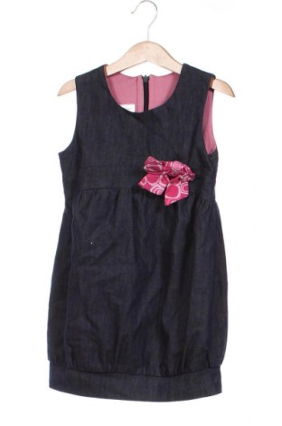 Детска рокля Contrast, Размер 3-4y/ 104-110 см, Цвят Син, Цена 3,84 лв.