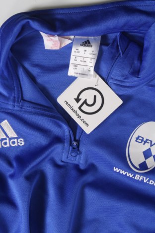 Детска спортна блуза Adidas, Размер 13-14y/ 164-168 см, Цвят Син, Цена 13,60 лв.