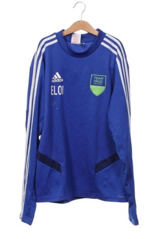 Детска спортна блуза Adidas, Размер 12-13y/ 158-164 см, Цвят Син, Цена 12,80 лв.