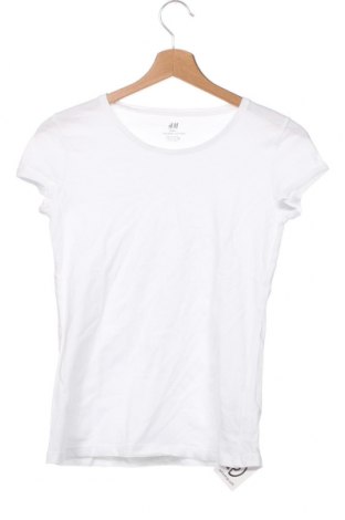 Tricou pentru copii H&M, Mărime 14-15y/ 168-170 cm, Culoare Alb, Preț 29,61 Lei