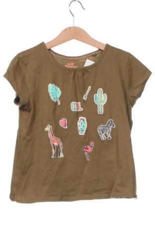 Детска тениска Lupilu, Размер 4-5y/ 110-116 см, Цвят Зелен, Цена 6,30 лв.