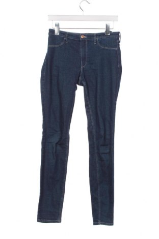 Dziecięce jeansy H&M, Rozmiar 13-14y/ 164-168 cm, Kolor Niebieski, Cena 23,29 zł