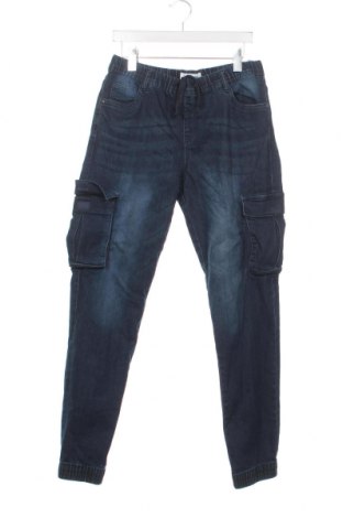 Dziecięce jeansy John Baner, Rozmiar 15-18y/ 170-176 cm, Kolor Niebieski, Cena 32,24 zł