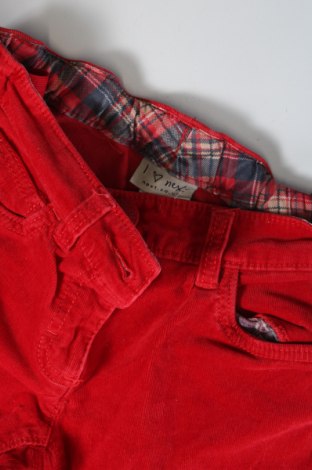 Pantaloni de catifea reiată, pentru copii Next, Mărime 10-11y/ 146-152 cm, Culoare Roșu, Preț 16,33 Lei