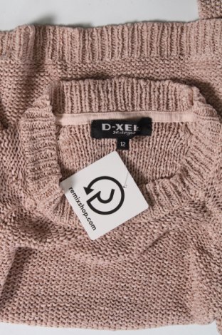 Детски пуловер D-Xel, Размер 11-12y/ 152-158 см, Цвят Пепел от рози, Цена 6,72 лв.