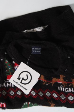 Детски пуловер LC Waikiki, Размер 6-7y/ 122-128 см, Цвят Черен, Цена 5,04 лв.