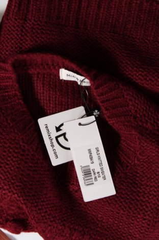 Dziecięcy sweter Mini Molly, Rozmiar 8-9y/ 134-140 cm, Kolor Czerwony, Cena 84,60 zł