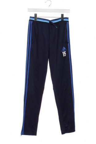 Dziecięce spodnie sportowe Adidas, Rozmiar 13-14y/ 164-168 cm, Kolor Niebieski, Cena 75,04 zł