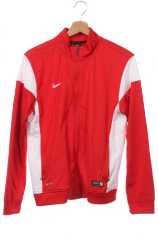 Детско спортно горнище Nike, Размер 13-14y/ 164-168 см, Цвят Червен, Цена 32,20 лв.