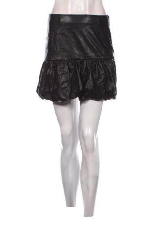 Δερμάτινη φούστα Bershka, Μέγεθος S, Χρώμα Μαύρο, Τιμή 3,41 €