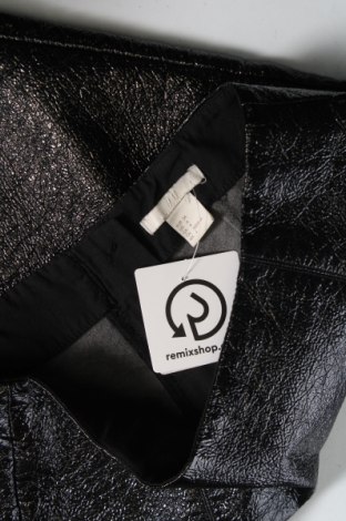 Δερμάτινη φούστα H&M, Μέγεθος XS, Χρώμα Μαύρο, Τιμή 2,69 €
