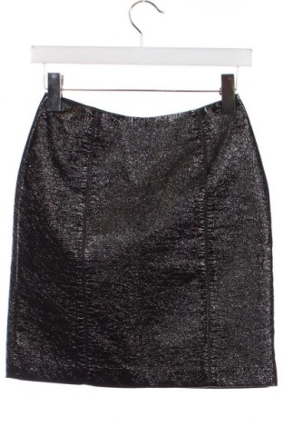 Δερμάτινη φούστα H&M, Μέγεθος XS, Χρώμα Μαύρο, Τιμή 2,69 €