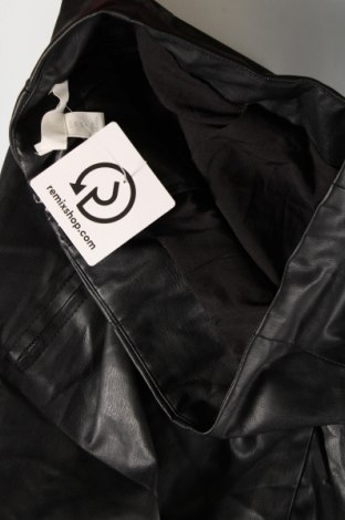 Lederrock H&M, Größe S, Farbe Schwarz, Preis 20,18 €