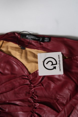Δερμάτινη φούστα Missguided, Μέγεθος M, Χρώμα Κόκκινο, Τιμή 3,05 €