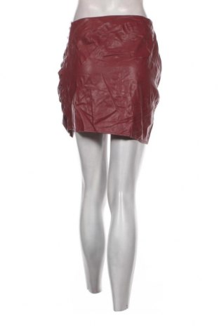 Kožená sukňa  Missguided, Veľkosť M, Farba Červená, Cena  3,29 €