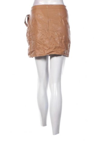 Δερμάτινη φούστα Missguided, Μέγεθος M, Χρώμα Καφέ, Τιμή 2,87 €