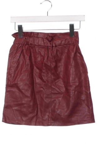 Kožená sukňa  Naf Naf, Veľkosť XS, Farba Červená, Cena  2,79 €