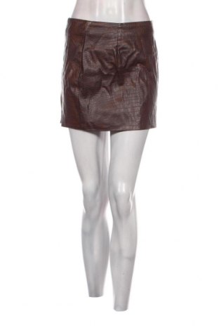 Kožená sukňa  SHEIN, Veľkosť S, Farba Hnedá, Cena  2,63 €