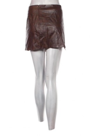 Δερμάτινη φούστα SHEIN, Μέγεθος S, Χρώμα Καφέ, Τιμή 2,69 €