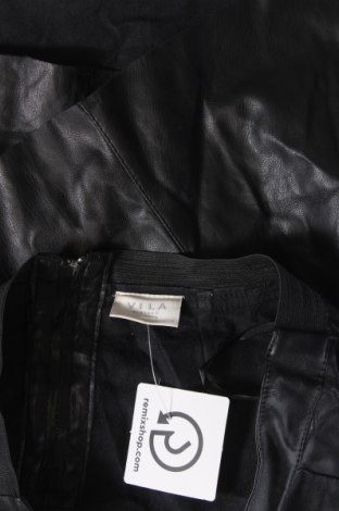 Δερμάτινη φούστα VILA, Μέγεθος S, Χρώμα Μαύρο, Τιμή 2,85 €