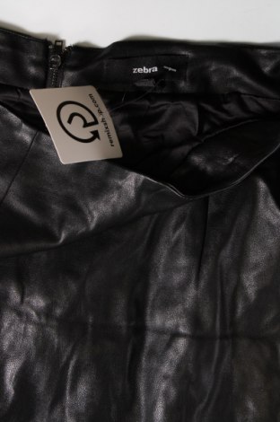 Δερμάτινη φούστα Zebra, Μέγεθος S, Χρώμα Μαύρο, Τιμή 2,87 €