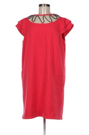 Кожена рокля Cavalli Class, Размер M, Цвят Розов, Цена 82,08 лв.