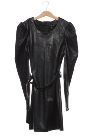 Kožené šaty  Guess, Velikost 9-10y/ 140-146 cm, Barva Černá, Cena  599,00 Kč