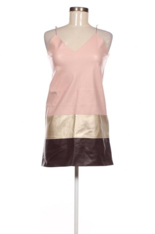 Lederkleid Zara, Größe S, Farbe Mehrfarbig, Preis 5,12 €