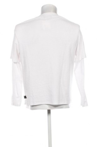Ανδρική μπλούζα Bershka, Μέγεθος XS, Χρώμα Λευκό, Τιμή 15,98 €