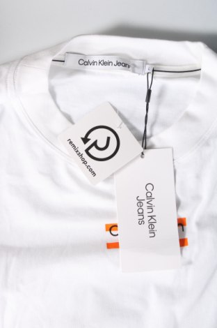 Мъжка блуза Calvin Klein Jeans, Размер L, Цвят Бял, Цена 72,20 лв.