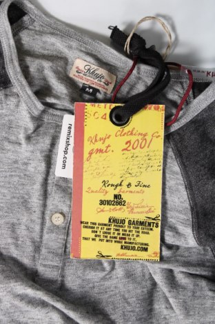 Herren Shirt Khujo, Größe M, Farbe Grau, Preis 13,15 €