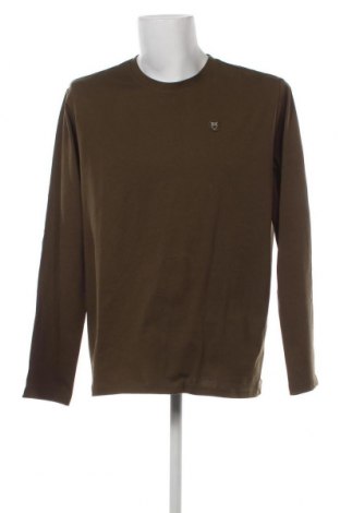 Мъжка блуза Knowledge Cotton Apparel, Размер XL, Цвят Зелен, Цена 51,00 лв.