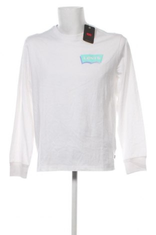 Ανδρική μπλούζα Levi's, Μέγεθος M, Χρώμα Λευκό, Τιμή 31,55 €