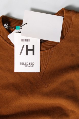 Мъжка блуза Selected Homme, Размер M, Цвят Бежов, Цена 54,00 лв.