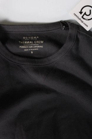Ανδρική μπλούζα Sonoma, Μέγεθος S, Χρώμα Γκρί, Τιμή 11,75 €