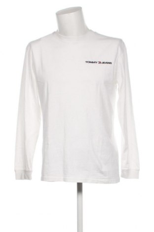 Ανδρική μπλούζα Tommy Jeans, Μέγεθος M, Χρώμα Λευκό, Τιμή 28,04 €