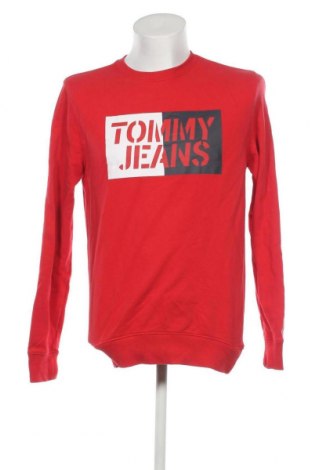 Мъжка блуза Tommy Jeans, Размер M, Цвят Червен, Цена 47,60 лв.