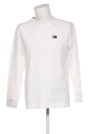 Herren Shirt Tommy Jeans, Größe M, Farbe Weiß, Preis 21,73 €
