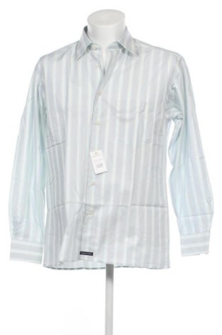 Ανδρικό πουκάμισο, Μέγεθος M, Χρώμα Μπλέ, Τιμή 11,04 €