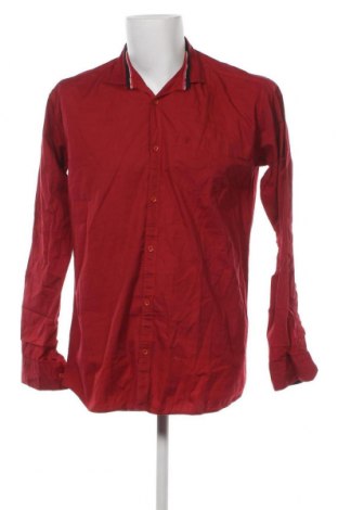 Herrenhemd, Größe XL, Farbe Rot, Preis 4,84 €