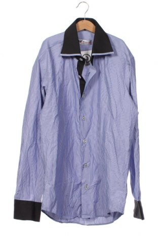 Herrenhemd, Größe M, Farbe Blau, Preis 2,62 €