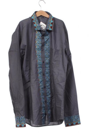 Ανδρικό πουκάμισο, Μέγεθος M, Χρώμα Γκρί, Τιμή 2,69 €