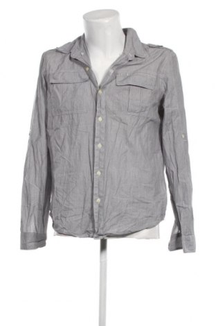 Ανδρικό πουκάμισο, Μέγεθος L, Χρώμα Γκρί, Τιμή 4,66 €