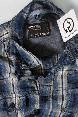 Мъжка риза Angelo Litrico, Размер M, Цвят Многоцветен, Цена 29,00 лв.